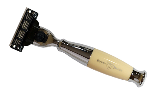 Edwin Jagger ivory effect mach3 razor