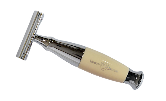 Edwin Jagger ivory effect safety razor