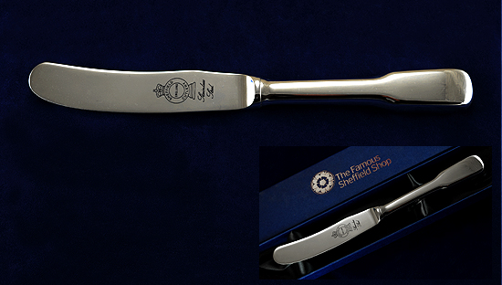 Fiddle butter knife