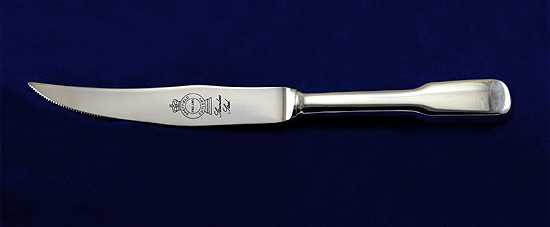 Fiddle steak knife