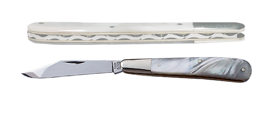 Mother of Pearl Slim Barlow pocket knife