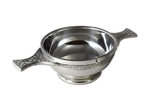 Celtic cup of friendship - medium Quaich bowl