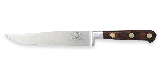 6 inch Filleting Knife with wood handle