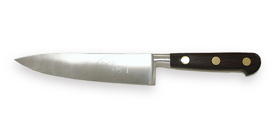 6 inch Cooks Knife with wood handle
