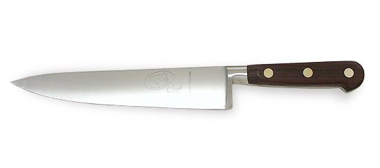 8 inch Cooks Knife with wood handle