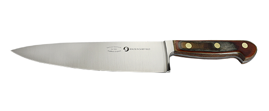 8 inch Cooks Knife with dymondwood handle