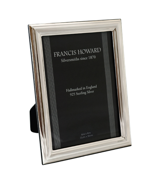 Sterling silver photo frame - Chester 6 x 4