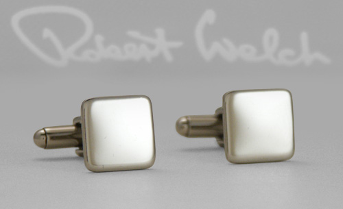 Square cufflinks